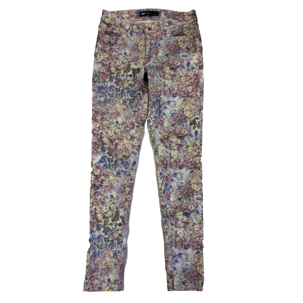 Levi's Women's 4 Pink Floral Jegging BOHO Spring Dainty Cottagecore Feminine
